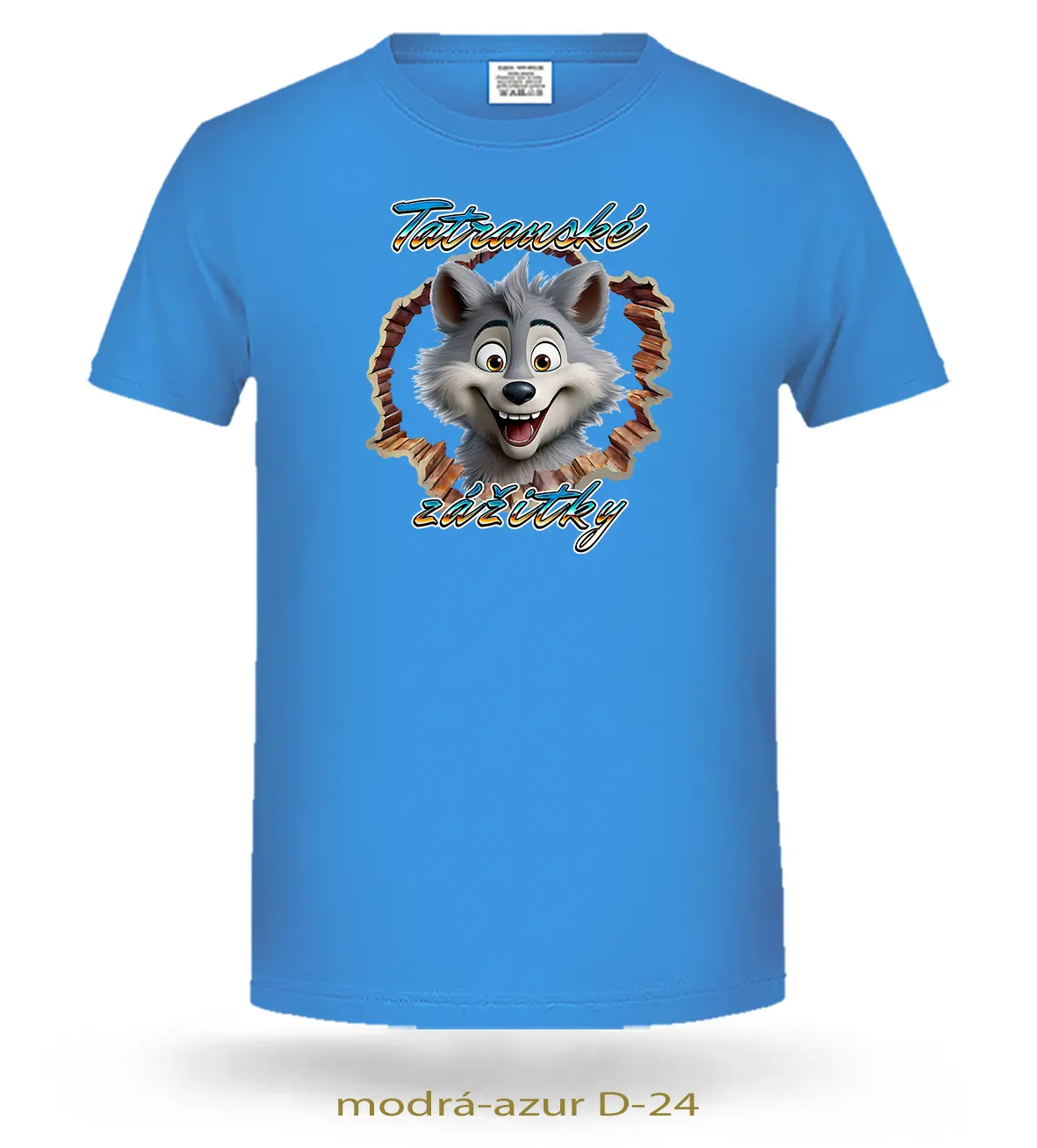 Tričká detské TATRANSKÉ ZÁŽITKY VLK